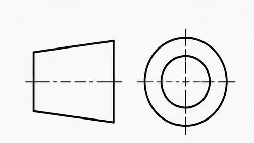 First Angle Projection Symbol